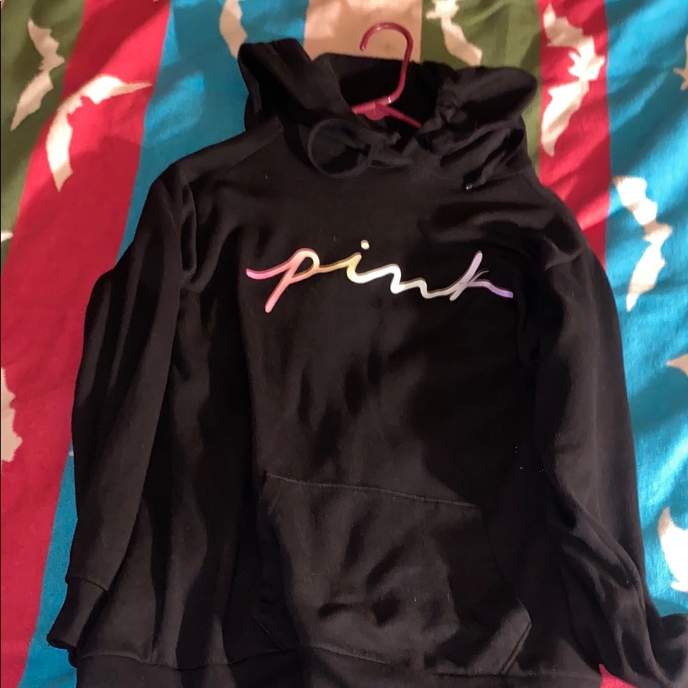 PINK Victoria's Secret Black Hoodie